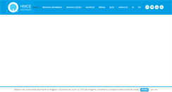 Desktop Screenshot of centrohiperbarico.com