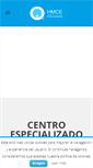 Mobile Screenshot of centrohiperbarico.com